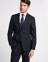 Marks and Spencer  Navy Slim Fit Wool Suit