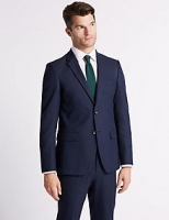 Marks and Spencer  Indigo Textured Slim Fit Suit