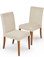 Marks and Spencer  Tromso Chair Linen Fabric X2