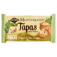 Centra  Jacobs Mediterraneo Tapas Crackers Oregano & Feta Cheese Fl