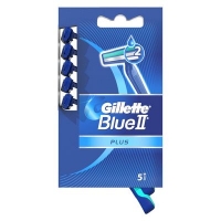 Centra  Gillette Blue II Slalom Sensitive Disposable Razor 5 Pack 5p