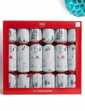 Marks and Spencer  Polar Bear Family Christmas Crackers Pack of 12