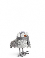 Marks and Spencer  Grey Robin with Ear Muffs