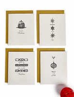 Marks and Spencer  Festive Icons Christmas Charity Cards Pack of 20