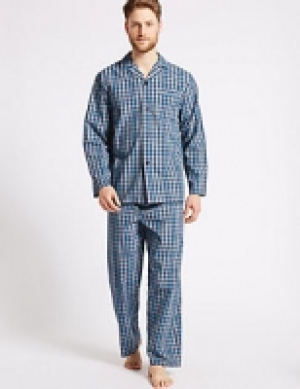 Pure Cotton Checked Pyjama Set 37.00 €
