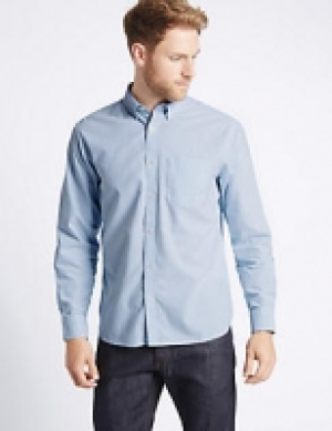 Pure Cotton Striped Oxford Shirt 34.00 €