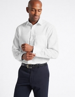 Marks and Spencer  Pure Cotton Non-Iron Twill Regular Fit Shirt