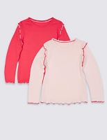 Marks and Spencer  2 Pack Cotton Top with Stretch (3 Months - 7 Years)