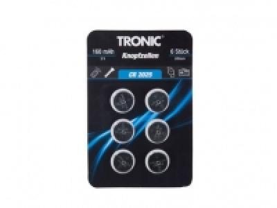 TRONIC Button Cell Batteries 2.49 €