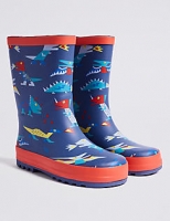 Marks and Spencer  Kids Dinosaurs Wellies (5 Small - 12 Small)