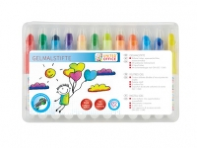 UNITED OFFICE Gel Crayons