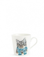 Marks and Spencer  Festive Cat Mug