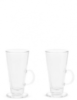 Marks and Spencer  Set of 2 Latte Glasses