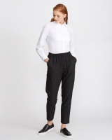 Dunnes Stores  Carolyn Donnelly The Edit Elastic Wool Blend Trousers