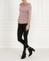 Dunnes Stores  Gallery Long Sleeve Ruched Top