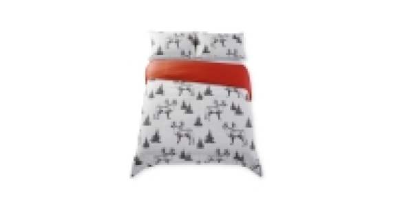 Aldi  Fir Trees Double Duvet Set