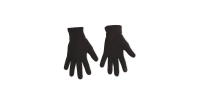 Aldi  Avenue Ladies Plain Black Gloves