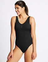 Marks and Spencer  Secret Slimming Zip-Up Swimsuit