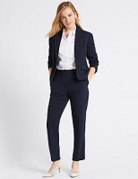 Marks and Spencer  PETITE Blazer & Slim Leg Trousers Suit Set