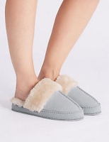 Marks and Spencer  Suede Mule Slippers