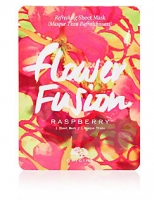 Marks and Spencer  Flower Fusion Hydrating Sheet Mask - Raspberry