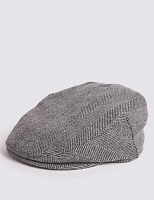 Marks and Spencer  Wool Rich Flat Cap with Cashmere
