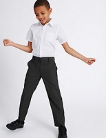 Marks and Spencer  2 Pack Boys Plus Easy Dressing Trousers