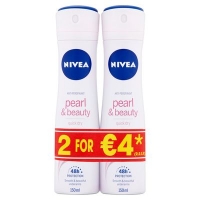 Centra  Nivea Deodorant Pearl & Beauty Twin Pack 2 x 300ml