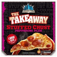 Centra  Chicago Town Takeaway Stuffed Crust Pepperoni Pizza 645g