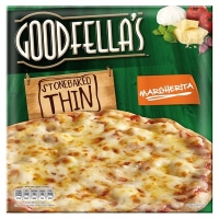Centra  Goodfellas Stone Baked Thin Pizza Margherita Pizza 345g