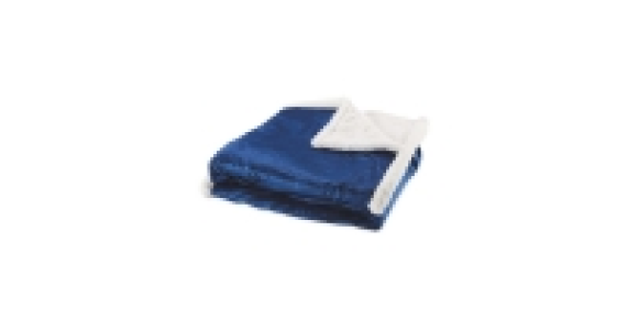 Kirkton House Navy Sherpa Fleece
