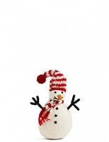 Marks and Spencer  Snowman Red Scarf