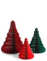Marks and Spencer  Set of 3 Paper Trees