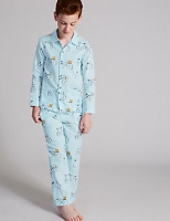 Marks and Spencer  Pure Cotton Printed Pyjamas (1-16 Years)