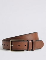 Marks and Spencer  Leather Stitch Detail Casual Belt