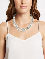 Marks and Spencer  Clear Glitter Balls Necklace