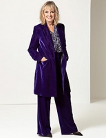 Marks and Spencer  Velvet Coat & Trousers Suit Set