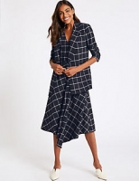 Marks and Spencer  Checked Dress & Blazer Suit Set