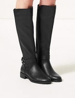 Marks and Spencer  Elastic Back Rider Knee Boots