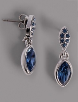 Marks and Spencer  Pavé Drop Earrings With Swarovski® Crystals