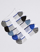 Marks and Spencer  5 Pack Cotton Rich Trainer Liner Socks