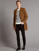 Marks and Spencer  Wool Rich Revere Overcoat