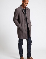 Marks and Spencer  Overcoat with Wool