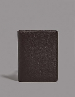 Marks and Spencer  Leather Micro Pebble Wallet with Cardsafe