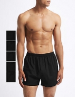 Marks and Spencer  5 Pack Cotton Blend Boxers