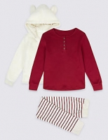Marks and Spencer  Hooded Outfit Pyjamas (3-16 Years)