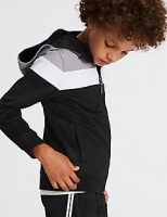 Marks and Spencer  Cotton Rich Zipped Sweatshirt (3-16 Years)
