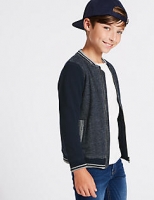 Marks and Spencer  Pure Cotton Zip Through Jumpers (3-16 Years)