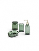 Marks and Spencer  Green Glass Bathroom Range