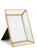 Marks and Spencer  Glass & Brass Phot Frame 12 x 17cm (5 x 7 inch)